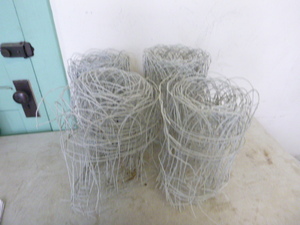 4 Rolls of Garden Fencing