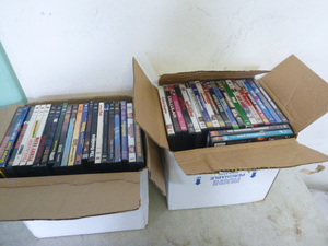 2 Boxes of DVD Movies