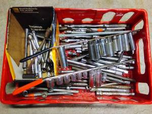 lot 63 image: Crate of Sockets & Socket Extensions