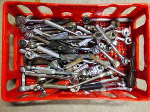 lot 64 image: Crate of Socket Wrenches