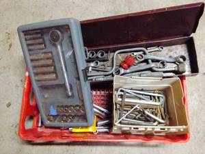 lot 100 image: Crate of Sockets & Allen Wrenches