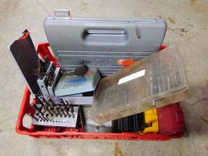 lot 124 image: Crate of Drill Bits