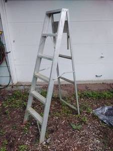 lot 239 image: 6 Sears Aluminium Ladder