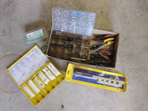 lot 196 image: Slide Bolts, O-rings, & More