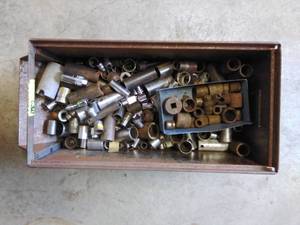 lot 197 image: Metal Box of Sockets