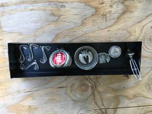 lot 348 image: Misc Car Emlems and decals