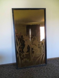 lot 503 image: Mirror Glass Privacy Screen