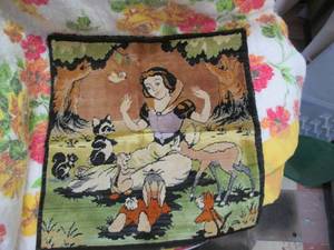 lot 92 image: Snow White tapestry...