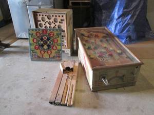 lot 22 image: 1930s 7Up pinball machine...