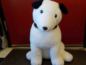 lot 211 image: RCA Stuffed Dog -in perfect conditi...