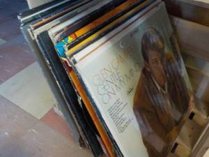 lot 257 image: Entire Shelf of Records...