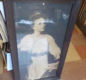 lot 265 image: Black and White Print in Frame 17 x...