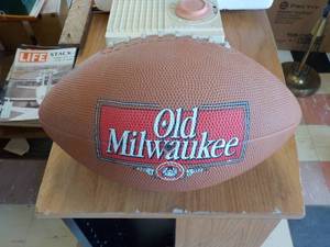 lot 278 image: Old Milwaukee Collectible Football...