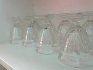 lot 329 image: 8 Small Sundae Glasses...