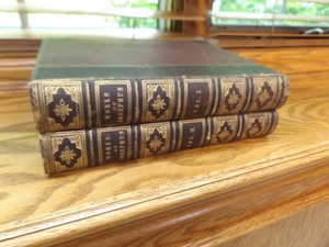 lot 6 image: Antique 1849 Two Volume Book Set Works of Josephus