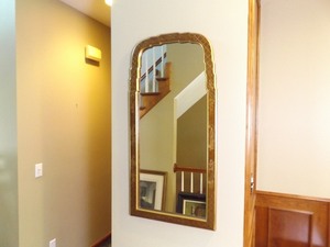 lot 57 image: Asian Themed Hall Mirror