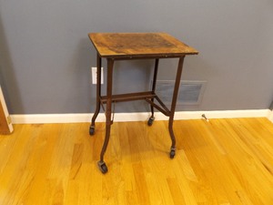 lot 85 image: Antique Industrial Typewriter Table