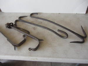 Climbing Spikes, Hooks