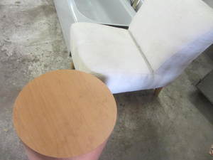 Chair, Drum Table