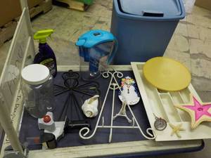 lot 19 image: Brondell Filter Pitcher and misc. i...