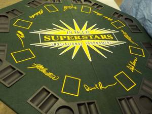 lot 38 image: Poker Table Top...