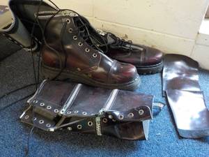 lot 62 image: Mens Shoes and Boots with removabl...