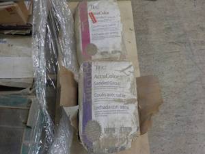 lot 144 image: TEC Accucolor Unsand Grout and Sand...