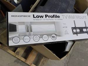 lot 172 image: MonoPrice Low Profile TVWall Mount...
