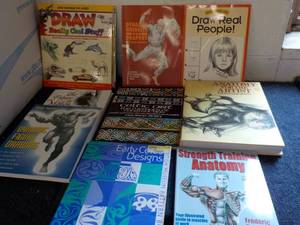 lot 68 image: Anatomy and Learning to Draw Books...