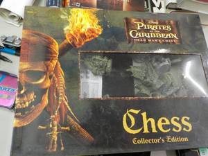 lot 87 image: Pirates of Caribbean Chess Set...