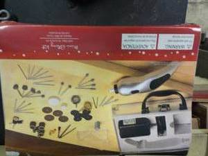 lot 123 image: Mini Rotary Kit in Metal Case...