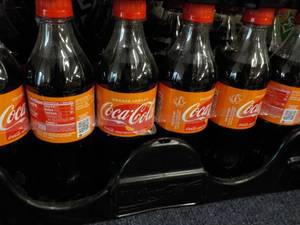 lot 130 image: Case of 24 Bottles Coca Cola Vanill...