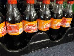 lot 179 image: Case of 24 Bottles Coca Cola Vanill...