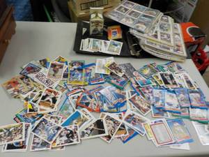 lot 181 image: Baseball Cards, most from 1980s b...