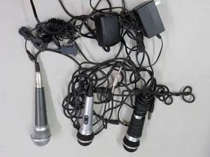 lot 188 image: Game Microphones and Cords...