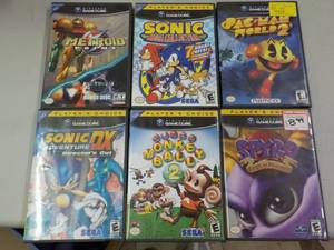 lot 199 image: Game Cube Nintendo Games...