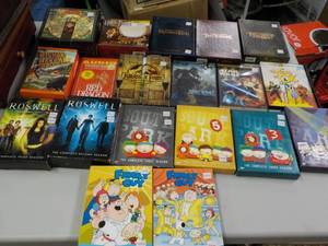 lot 201 image: DVDs...