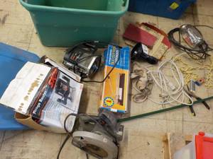 lot 204 image: Tub Filled with Tools...