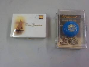 lot 231 image: Dear Grandson Music Box and 1955 Or...