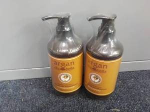 lot 245 image: 2 - 10.1 oz Bottles with Pump top A...