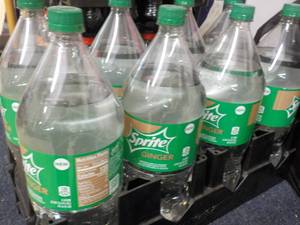 lot 278 image: 8 - 2 Liter Bottles Sprite Ginger...
