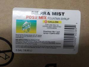 lot 330 image: 5 Gallon Sierra Mist Post Mix Fount...