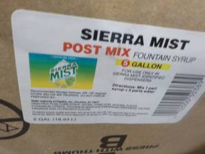 lot 331 image: 5 Gallon Sierra Mist Post Mix Fount...