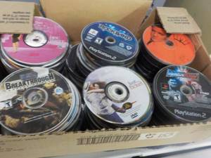 lot 338 image: 300 or so DVDs, Games, CDs and Aud...
