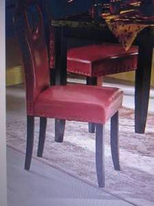 lot 8 image: Nailhead Dining Chair open box Reta...