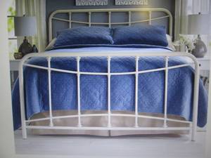 lot 31 image: Metal Bed King open box Retail $219...
