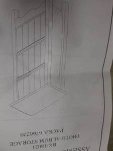 lot 34 image: Photo Album Storage open box Assemb...