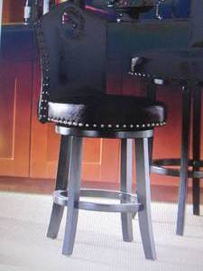 lot 60 image: Nailhead Stool open box Retail $149...