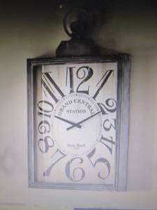 lot 62 image: Station Wall Clock open box Retail ...