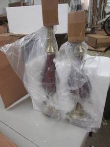 lot 92 image: Set of 2 Touch Table Lamps open box...